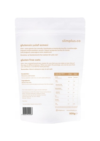 Çikolata Çilek Fındık Glutensiz Ilave Şekersiz Vegan Granola 250 gr ve 500 gr Yulaf Ezmesi Paketi fırsatları