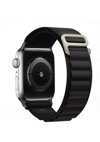 Apple Watch Alpine Bant Kordon ( Seri 10 - 42 mm Uyumlu) Siyah