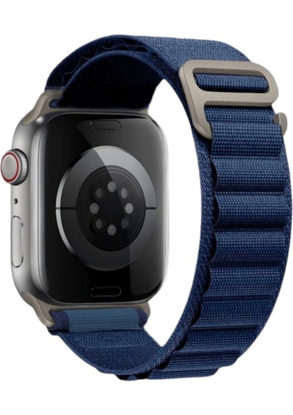 Apple Watch Alpine Bant Kordon ( Seri 10 - 42 mm Uyumlu) Lacivert