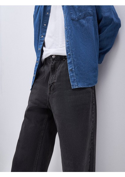 Erkek Jason Rahat Kesim Jean Gömlek fırsatları