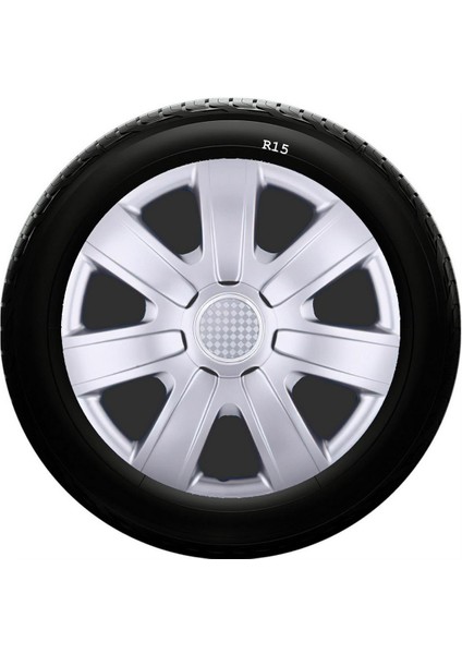 Sks Alfa Romeo Jant Kapağı 15 Inc Kırılmaz 1 Takım 4 Adet NO:325