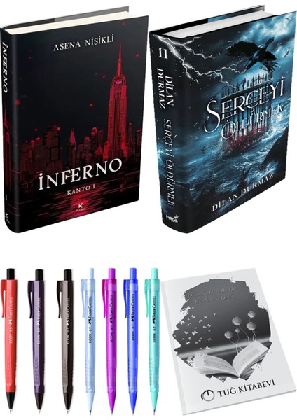 Serçeyi Öldürmek 2 Ciltli ve Inferno Kanto I Ciltli Asena Nişikli 2li Set