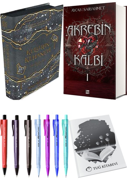 Akrebin Kalbi 1 Ciltli ve Küllerin Kehaneti 3 Ciltli Sena Nur Işık 2li Set