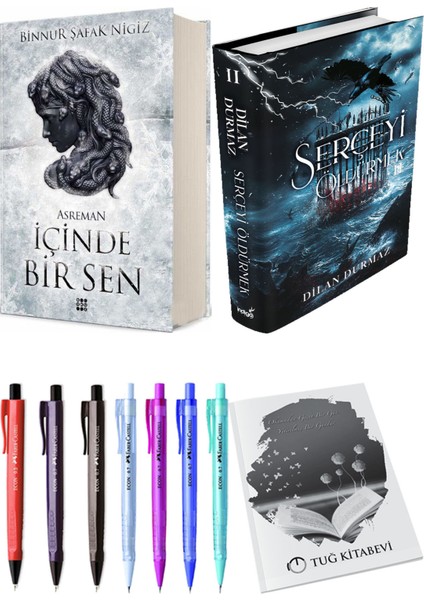 Serçeyi Öldürmek 2 Ciltli ve Içinde Bir Sen 2 Asreman Ciltli Binnur Şafak Nigiz 2li Set
