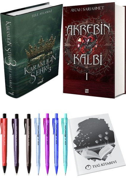 Akrebin Kalbi 1 Ciltli ve Karanlığın Şehri 3 Ciltli Şule Avlamaz 2li Set
