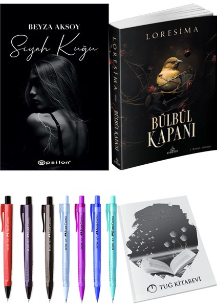 Bülbül Kapanı 1 ve Epsilon Yayınevi Siyah Kuğu Beyza Aksoy 2li Set