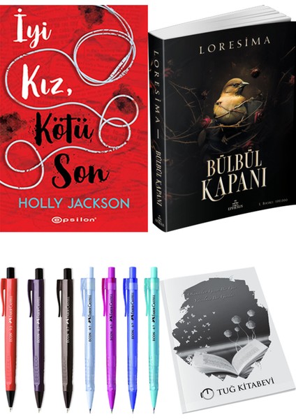 Bülbül Kapanı 1 ve Epsilon Yayınevi Iyi Kız Kötü Son Holly Jackson 2li Set