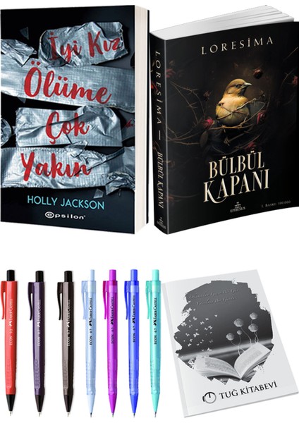 Bülbül Kapanı 1 ve Epsilon Yayınevi Iyi Kız Ölüme Çok Yakın Holly Jackson 2li Set