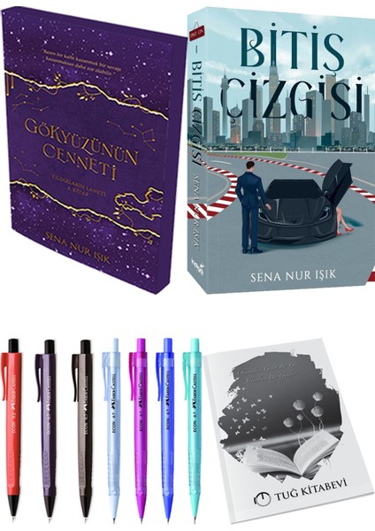 Bitiş Çizgisi ve Gökyüzünün Cenneti 4 Sena Nur Işık 2li Set