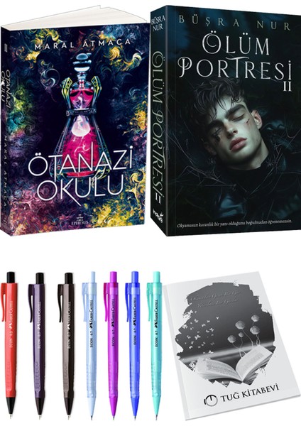 Ölüm Portresi 2 ve Ephesus Yayınları Ötanazi Okulu 2 Maral Atmaca 2li Set