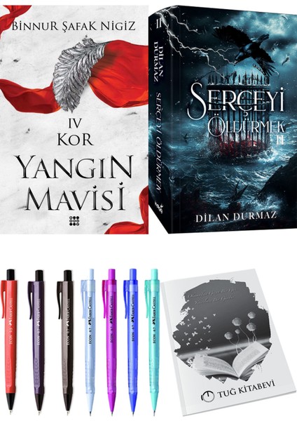 Serçeyi Öldürmek 2 ve Dokuz Yayınları Yangın Mavisi 4 Kor Binnur Şafak Nigiz
