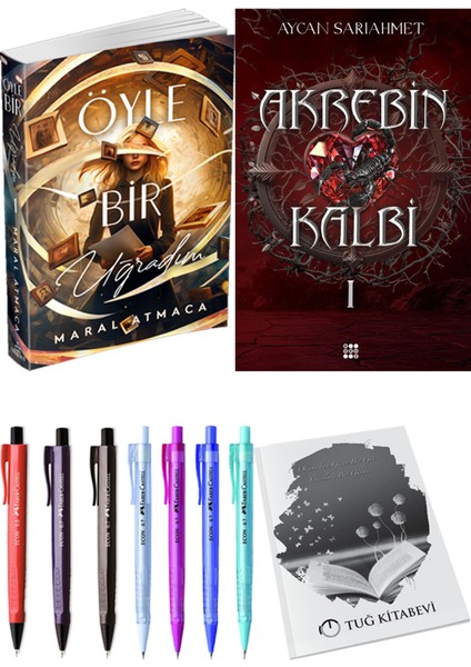 Akrebin Kalbi 1 ve Ephesus Yayınları Öyle Bir Uğradım Maral Atmaca 2li Set