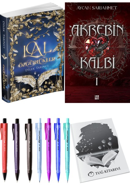Akrebin Kalbi 1 ve Ephesus Yayınları Lal Özgürlükler 2 Dilek Tarıncı 2li Set