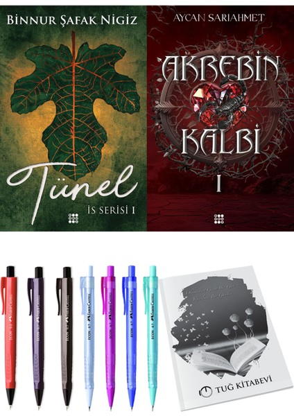 Akrebin Kalbi 1 ve Dokuz Yayınları Is Serisi 1 Tünel Binnur Şafak Nigiz