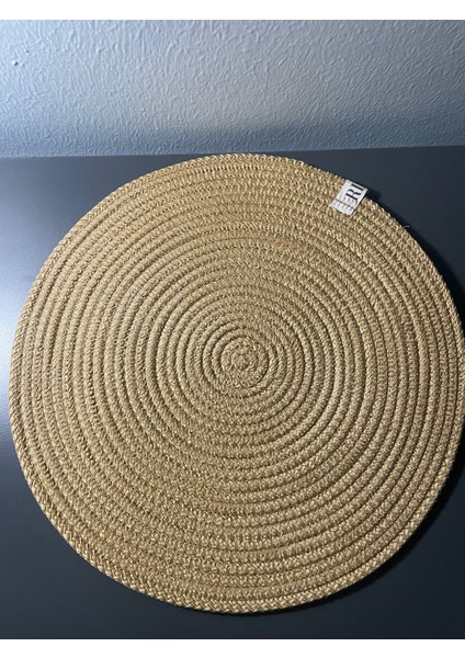 Jüt Hasır Supla/ Amerikan Servis Lux Sunum Tabak Altlığı