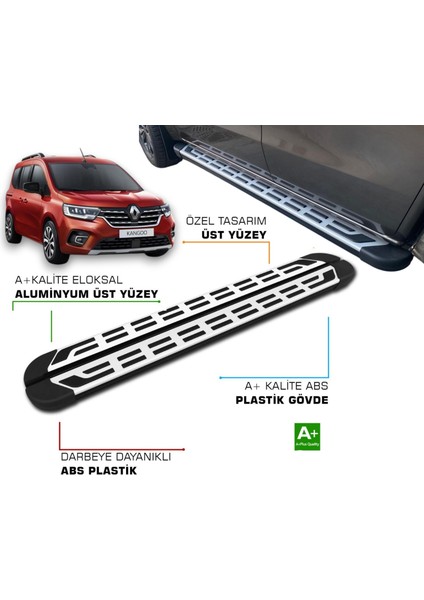 Kangoo 3 2021 2022 2023 2024 Yan Basamak