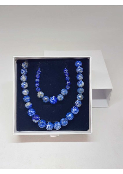 Galaksi Serisi Lapis Taşı Kolye & Bileklik Seti indirimleri