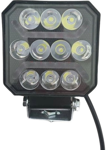 Offroad Sis Lambası 10 x 3,5 x 12CM 12-80V 35W Beyaz-Amber Adet / LASS350