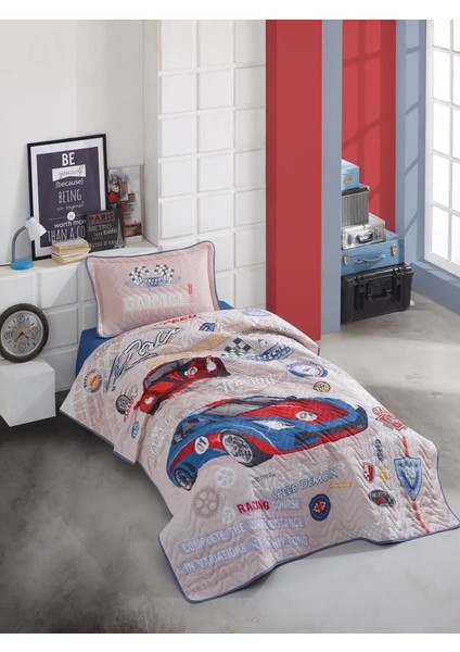 Yeni Urg Tek Kişilik Yatak Örtüsü Garage Kampanya