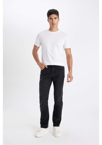 Slim Fit Dar Kesim Bisiklet Yaka Üst D3515AX24AU