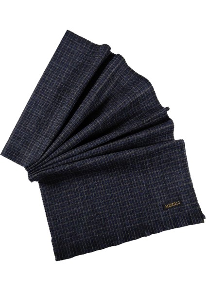 Mısırlı Eşarp Erkek Yün Ekose Kaşkol ( Atkı )