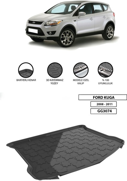 Ford Kuga Bagaj Havuzu