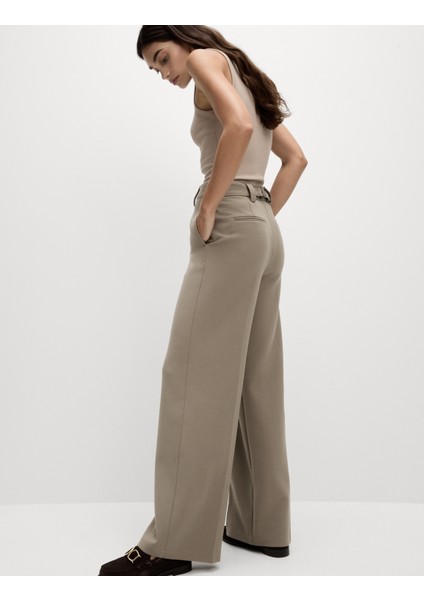 Marks & Spencer Yüksek Bel Wide Leg Pantolon