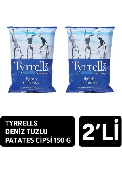 Deniz Tuzlu Patates Cipsi 2 x 150 gr