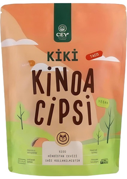 Cey Natural Foods Kiki Taco Kinoa Cipsi 30 G