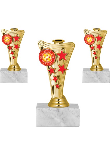 Kişiye Özel Kupa Takımı-Ödül Kupası-Turnuva Kupası 3'lü Takım GN041