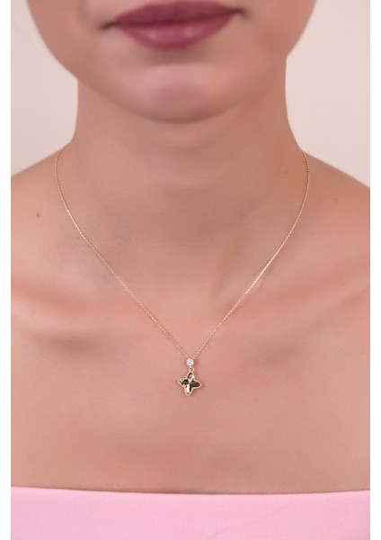 8 Ayar Altın Kolye 1,66 gr