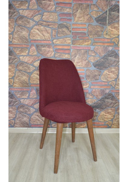 Redro Kpıtıkare Sandalye Kılıfı Bordo
