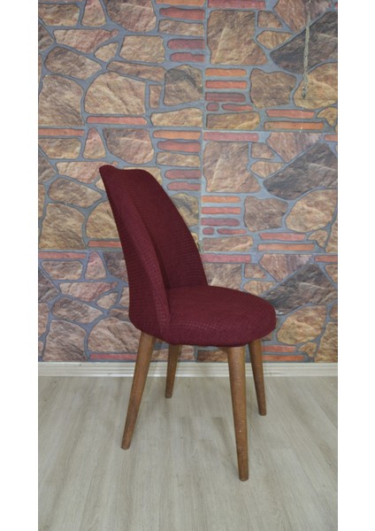 Redro Kpıtıkare Sandalye Kılıfı Bordo