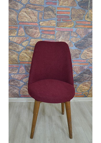 Redro Kpıtıkare Sandalye Kılıfı Bordo