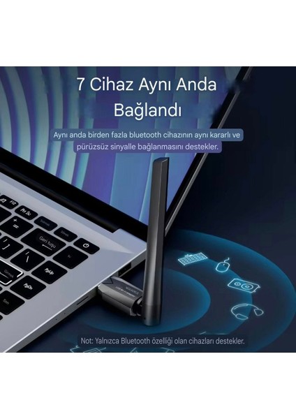 AC650M Wifi+Bluetooth Adaptörü CE/FC /ROHS Lisanslı Süper Hızlı Çift Bant 5Ghz 650Mbps/433Mbps/2.4Ghz 133Mbps