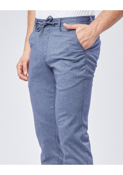 Mavi Dokuma Jogging Fit Casual Erkek Pantolon fiyatları