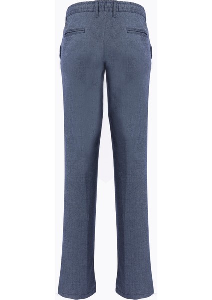 Mavi Dokuma Jogging Fit Casual Erkek Pantolon fırsatları