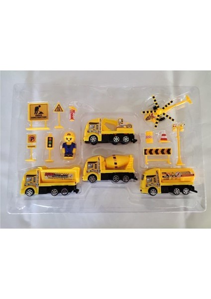 Oyuncak Inşaat Seti 13 Parça Kutuda modelleri