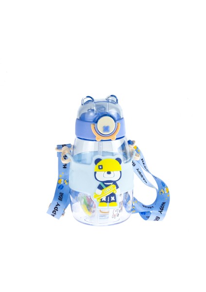 Matara Panda 600 ml Suluk Matara Mavi