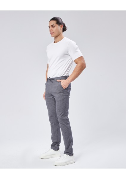 Antrasit Dokuma Jogging Fit Casual Erkek Pantolon
