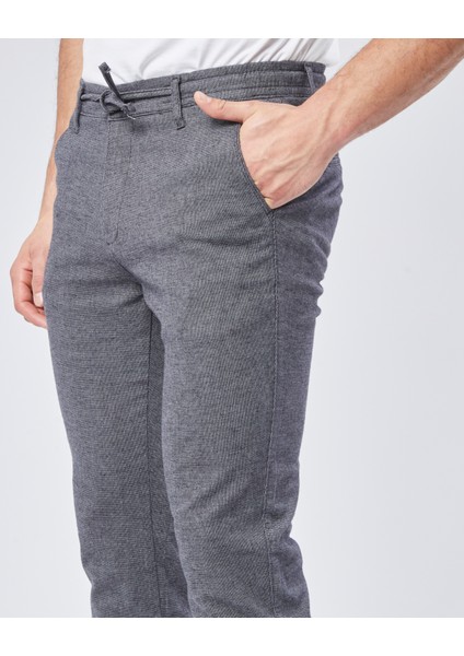 Antrasit Dokuma Jogging Fit Casual Erkek Pantolon