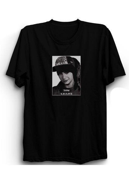 Tokio Hotel, Tom Kaulitz, Retro, Music, Nostaljik Unisex Pamuk Tişört