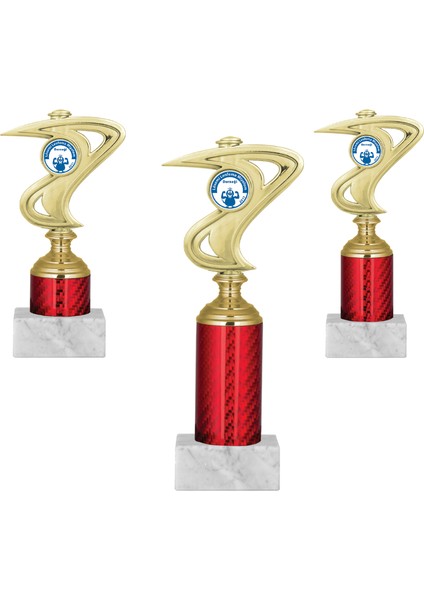 Kişiye Özel Kupa Takımı-Ödül Kupası-Turnuva Kupası 3'lü Takım GN045