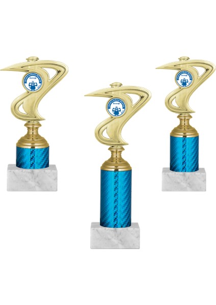 Kişiye Özel Kupa Takımı-Ödül Kupası-Turnuva Kupası 3'lü Takım GN047