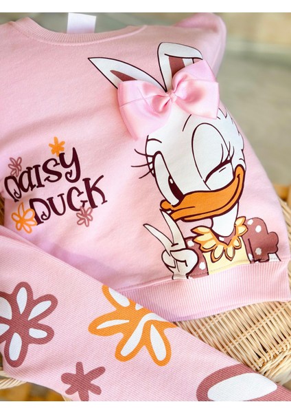 Kız Çocuk Takım Pembe Daisy modelleri