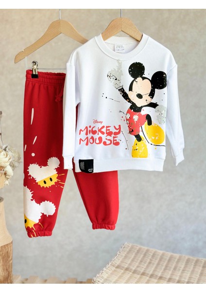 Çocuk Swet Takım Mickey