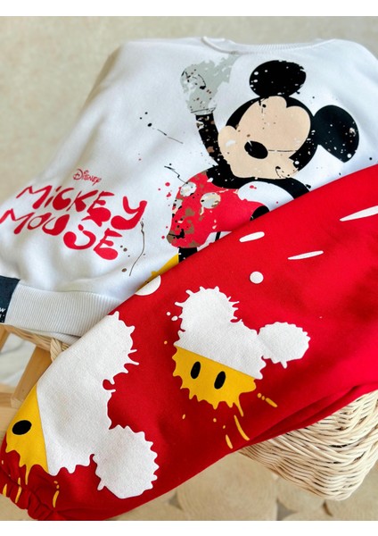 Çocuk Swet Takım Mickey