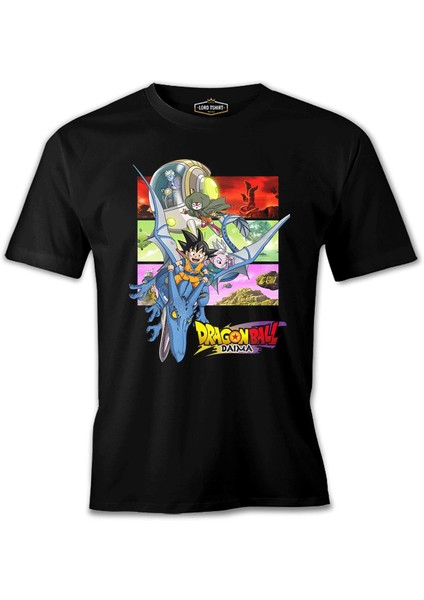 Dragon Ball Daima Ejderha Shen Long Siyah Erkek Tshirt