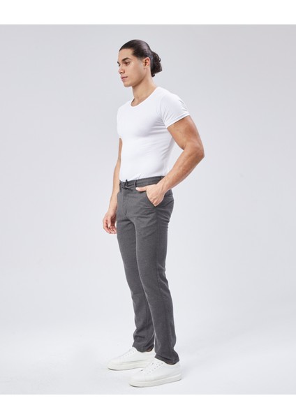 Gri Dokuma Jogging Fit Casual Erkek Pantolon fiyatları