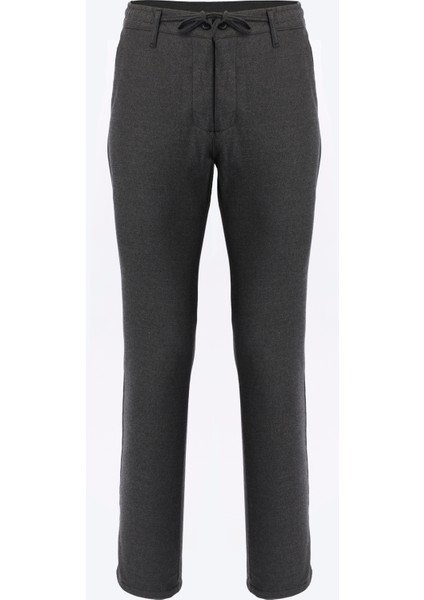 Gri Dokuma Jogging Fit Casual Erkek Pantolon modelleri